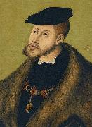 Lucas Cranach Portrait of Emperor Charles V oil on canvas